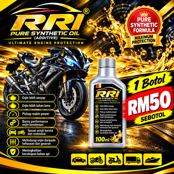 RRI-Engine Treatment Oil - 1 botol-600
