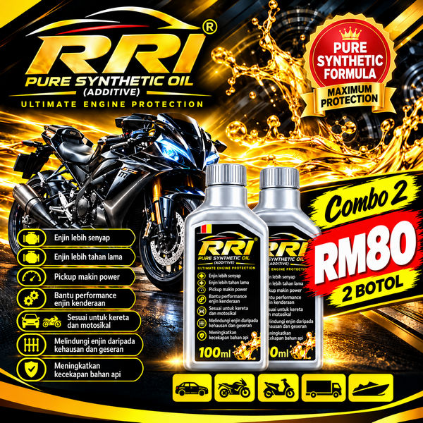 RRI-Engine Treatment Oil - 2botol-600