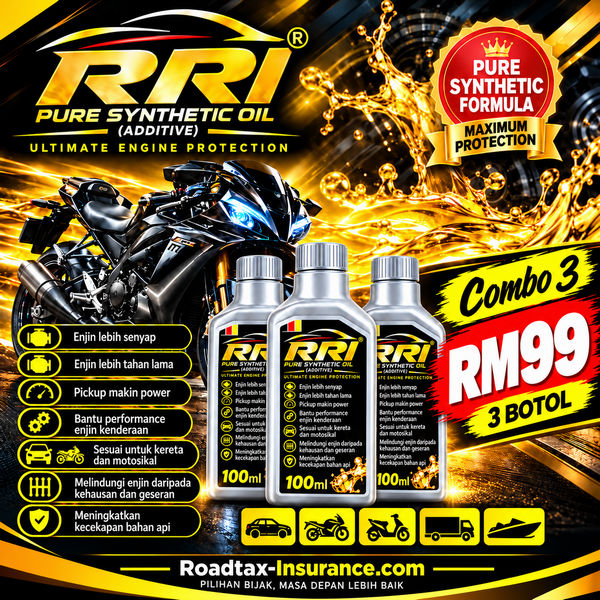 RRI-Engine Treatment Oil - 3botol-600